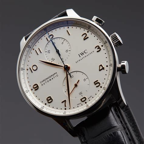 used iwc portuguese chronograph